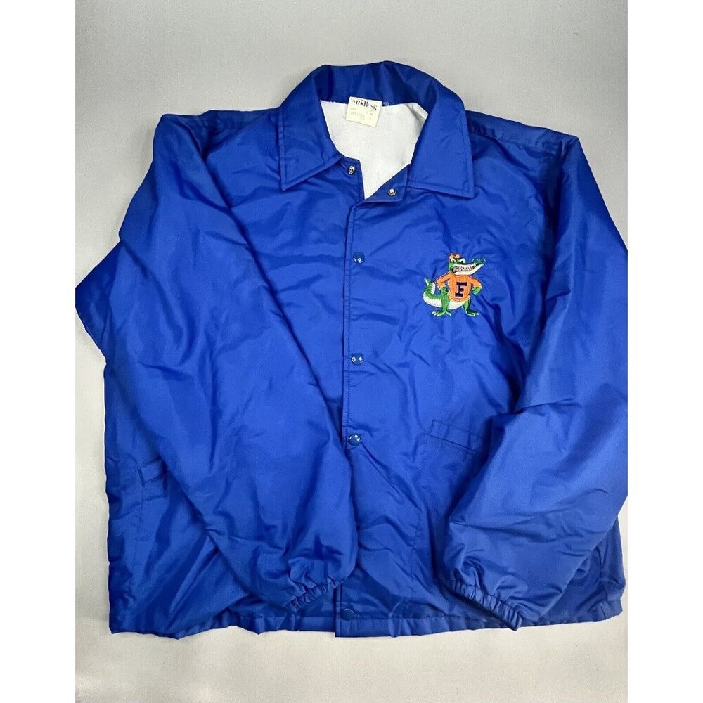 Vintage University of Florida Gators Windless Jacket Lined Windbreaker Large UF